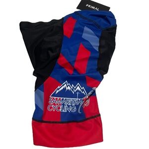 Primal Women's Cycling Evo 2.0 Shorts in Blue and Red - L, NWT